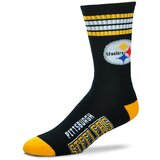 For Bare Feet Pittsburgh Steelers Graphic 4-Stripe Deuce čarape cijene