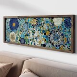 WALLXPERT LAC187-150 Multicolor Decorative Framed MDF Painting Cene