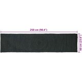  Tepisi za područja Tamnosiva 60 x 250 cm Juta | shoptok.hr