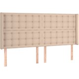  LED uzglavlje boja cappuccina 203x16x118/128cm umjetna koža | Eponuda.ba