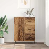  Kreveta Staro drvo 69,5 x 34 x 90 cm Obrađeno drvo i čelik Slike
