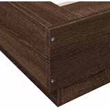  Okvir za krevet smeđi hrast 100 x 200 cm konstruirano drvo | shoptok.hr
