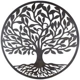 Signes Grimalt Slike, platna Stenski Okras Life Tree Črna | Shoptok.si