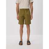 Reserved Regular chino kratke hlače - svjetlomaslinasto | shoptok.hr