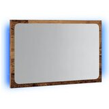  Kupaonsko ogledalo s LED svjetlom boja drva 60x8,5x38 cm | Eponuda.ba