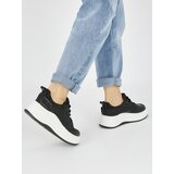 Shelvt Women's black sneakers with a thick sole | Eponuda.ba