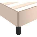  Okvir za krevet s uzglavljem bez madraca cappuccina 140x190 cm | shoptok.hr