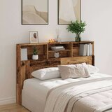vidaXL Uzglavni ormarić staro drvo 160x19x103,5 cm konstruirano drvo | shoptok.hr