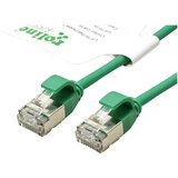 Roline green 21443334 RJ45 omrežni kabel\, Patch kabel CAT 6a U/FTP 1.50 m zelena 1 kos, (20630593) | Shoptok.si
