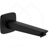 Hansgrohe Logis izliv za kadu 19,5cm mat crni 71410670 | ePonuda.com