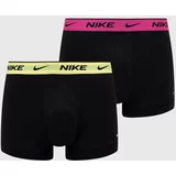 Nike Boksarice 2-pack moške, črna barva, 0000KE1085