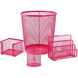Biro time Žičani set za kancelariju Cord quatro, Roze Cene
