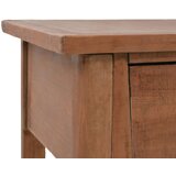  Konzolni stol od masivne jelovine 126 x 40 x 77,5 cm smeđi | Eponuda.ba