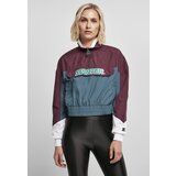 Starter Black Label Women's Beginner Jacket with Color Block Dark Purple/Teal | ePonuda.com