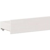 vidaXL Krevet s regalom z knjige bez madraca bijeli 140x200cm borovina | shoptok.hr