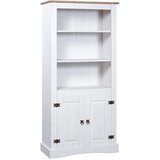 vidaXL Kredenca mehiška borovina Corona Range bela 80x40x170 cm Cene