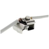 DEHN stezaljka za žljebove stst za rub 16-22 mm s dvostrukim klinom za okrugle 8-10 mm i aq 4-50 mm² 540120 drk 8.10 AQ4 50 W16.22 V2A stezaljka Cijene