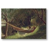  Slike na platnu Winslow Homer - Girl in the Hammock | Shoptok.si