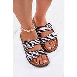 Boto Women's Slippers With Buckles Zebra Oliena | ePonuda.com