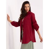 Italy Moda Shirt-MO-KS-9368.98-burgundy | shoptok.hr