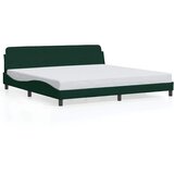  Okvir za krevet Dover tamnozeleni 200x200 cm baršunasti | Eponuda.com