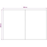  Zamjensko platno za tendu Crvena i bijela 300 x 250 cm | Eponuda.ba
