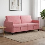 SOFA s pohranom Ružičasta 192 x 78 x 87 cm Poliester | shoptok.hr