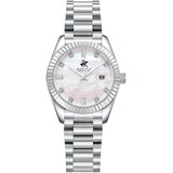 Beverly Hills Polo Club Ženski sat BP3801X.320, Sedefasto kućište, Srebrne boje | Eponuda.com