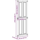  Vrata staje Corona 70 x 210 cm Masivna borovina | shoptok.hr