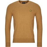Lyle & Scott Puloverji Cotton Merino Crew Neck Jumper Kostanjeva Cene
