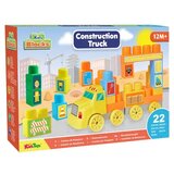 Magic Toys Construction Truck set sa kockicama 22kom | shoptok.hr