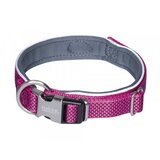 Nobby dog ogrlica clas.preno royal xs/s 32-39cm roze Cene