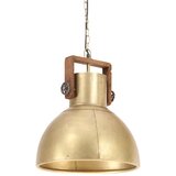  Industrijska viseća svjetiljka 25 W mjedena okrugla 40 cm E27 | shoptok.hr