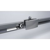 Copen stakleni paravan concept DEVON200 100x200cm staklo 6mm providno sa tankim ramom (C-02-22100) | Eponuda.com