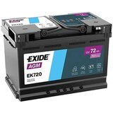 Varta exide start-stop akumulator za automobile 12V 72Ah EK720 Cene
