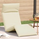  Sklopiva ležaljka za sunčanje krem boje 175x54x8,5 cm Oxford tkanina | shoptok.hr