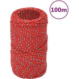  Brodski konop crveni 2 mm 100 m od polipropilena | shoptok.hr