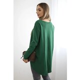 Kesi Women's blouse with eagle and Canyon inscription green | Shoptok.si