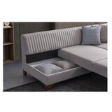 Atelier Del Sofa Ugaona garnitura na razvlačenje West Left, 230x285 cm, Krem | Eponuda.ba