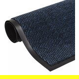 vidaXL Protiprašni predpražnik pravokotni taftani 90x150 cm moder | Shoptok.si