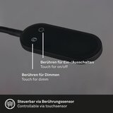 BRILONER 2177015 - LED prigušiva fleksibilna zidna lampa LED/6W/230V crna | Eponuda.com