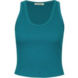 Orsay Turquoise women's crop tank top - Women's | shoptok.hr