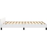  Okvir za krevet s uzglavljem bijeli 120x200 cm od umjetne kože | shoptok.hr