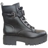 Guess Škornji VAIRES FLTSOM ELE10 Črna | Shoptok.si