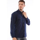Dewberry G722 MEN'S SHIRT-NAVY BLUE | Shoptok.si