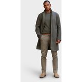 Ombre Men's lightweight single-breasted coat - graphite-khaki | shoptok.hr
