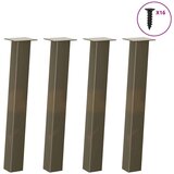  Konzolne noge za stol 4 kom prirodni čelik 72 cm čelik | shoptok.hr
