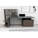Hanah home radni Sto Melis - Orašasto, Antracit | Eponuda.com
