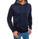 DStreet navy blue men's hoodie BX5121 Cene