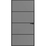  Unutarnja vrata 102,5 x 201,5 cm Kaljeno Staklo i Aluminij Slike